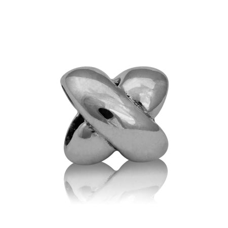 Evolve Stg silver Love and Kisses Charm