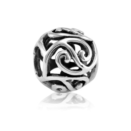 Evolve Sterling Silver Friendship Charm