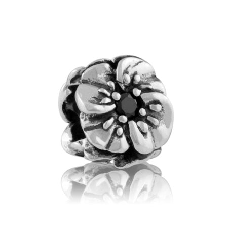 Evolve Stg silver Poppy Charm