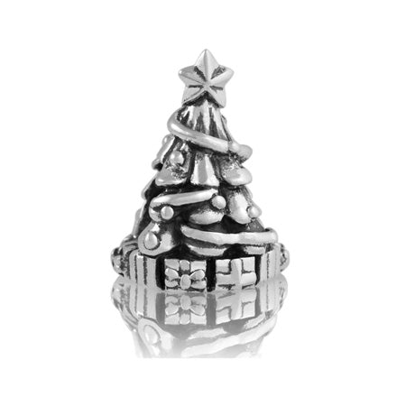 Evolve Stg silver Christmas Tree Charm