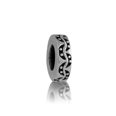 Evolve Sterling Silver Pacific Spacer Charm