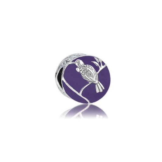 Evolve Sterling Silver NZ Tui (Beauty) Charm
