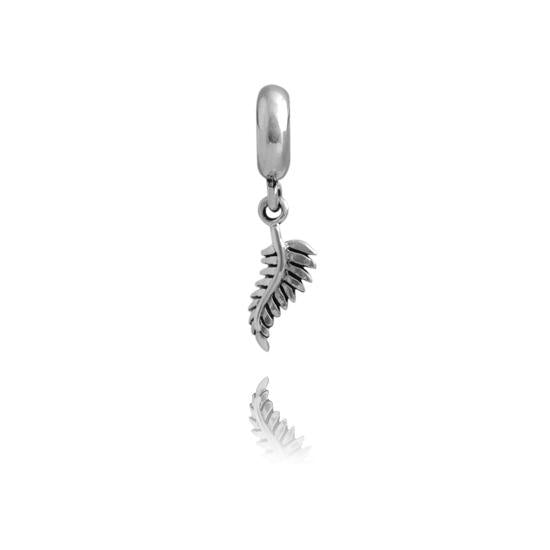 Evolve Sterling Silver Aotearoa's Fern Hanging Charm