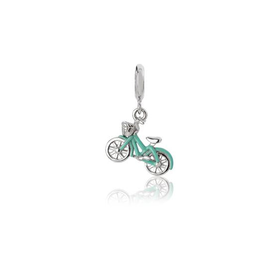 Evolve Sterling Silver Cruiser Bike (Freedom) Hanging Charm