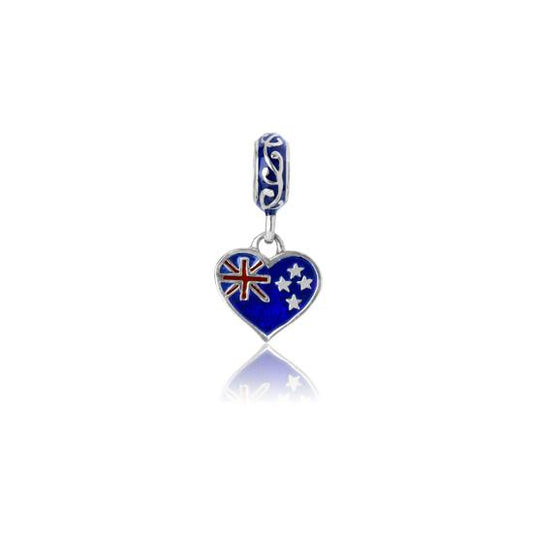 Evolve Sterling Silver NZ Love Dangle Charm