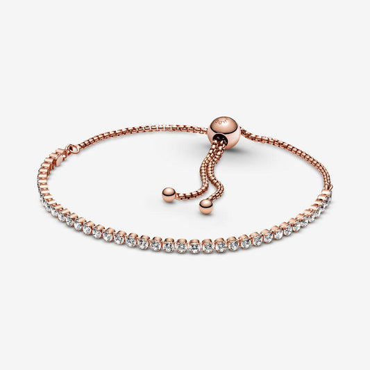 Pandora ROSE Sparkling Strand Bracelet with CZ