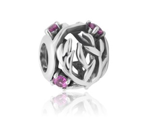 Evolve July (Vitality) Bead CZ Charm