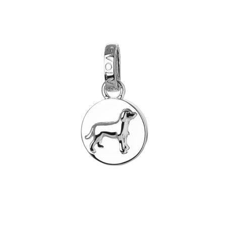 Evolve Sterling Silver Country Collection - Dog (Loyal) Pendant Charm