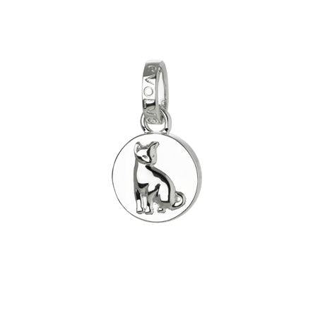 Evolve Sterling Silver Country Collection - Cat (Independent) Pendant Charm