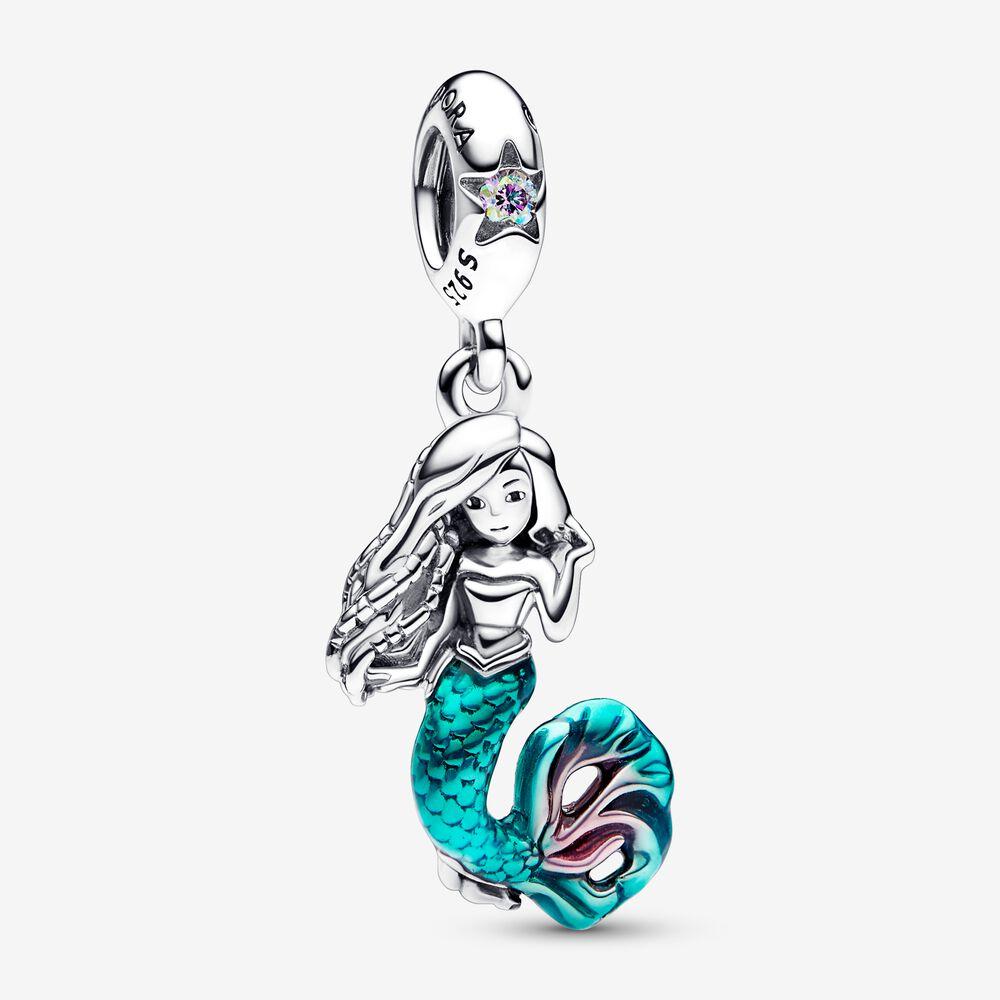 Pandora Sterling Silver Disney The Little Mermaid Ariel Dangle Charm 792695c01