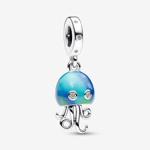 Pandora Sterling Silver Jellyfish Dangle Charm 792704c01