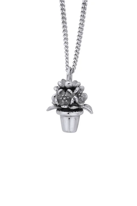 Karen Walker Flower Pot Necklace