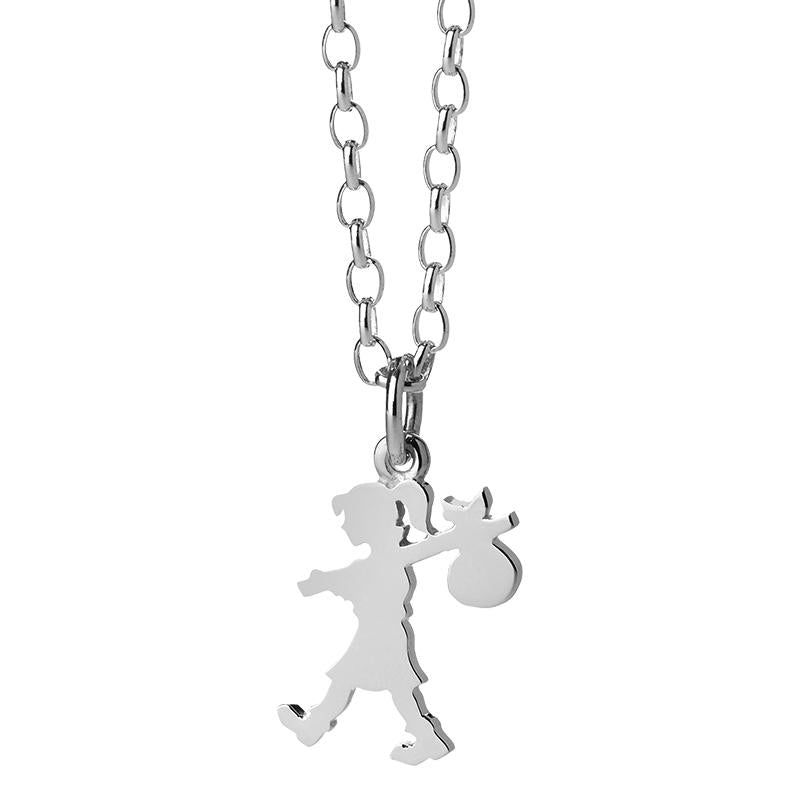 Karen Walker Small Runaway Girl Necklace