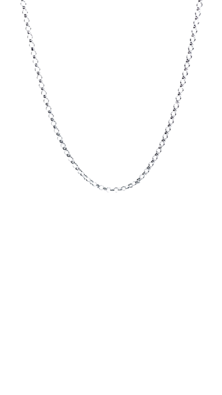 Sterling Silver Round Belcher Chain