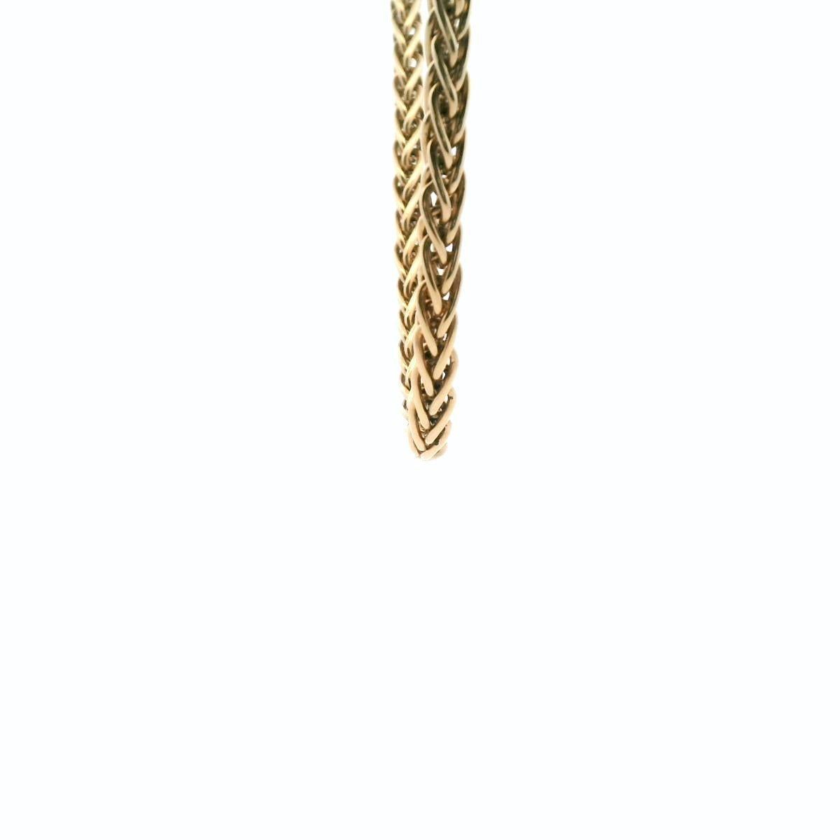 9ct Fine Wheatsheaf Necklace 29.420gms