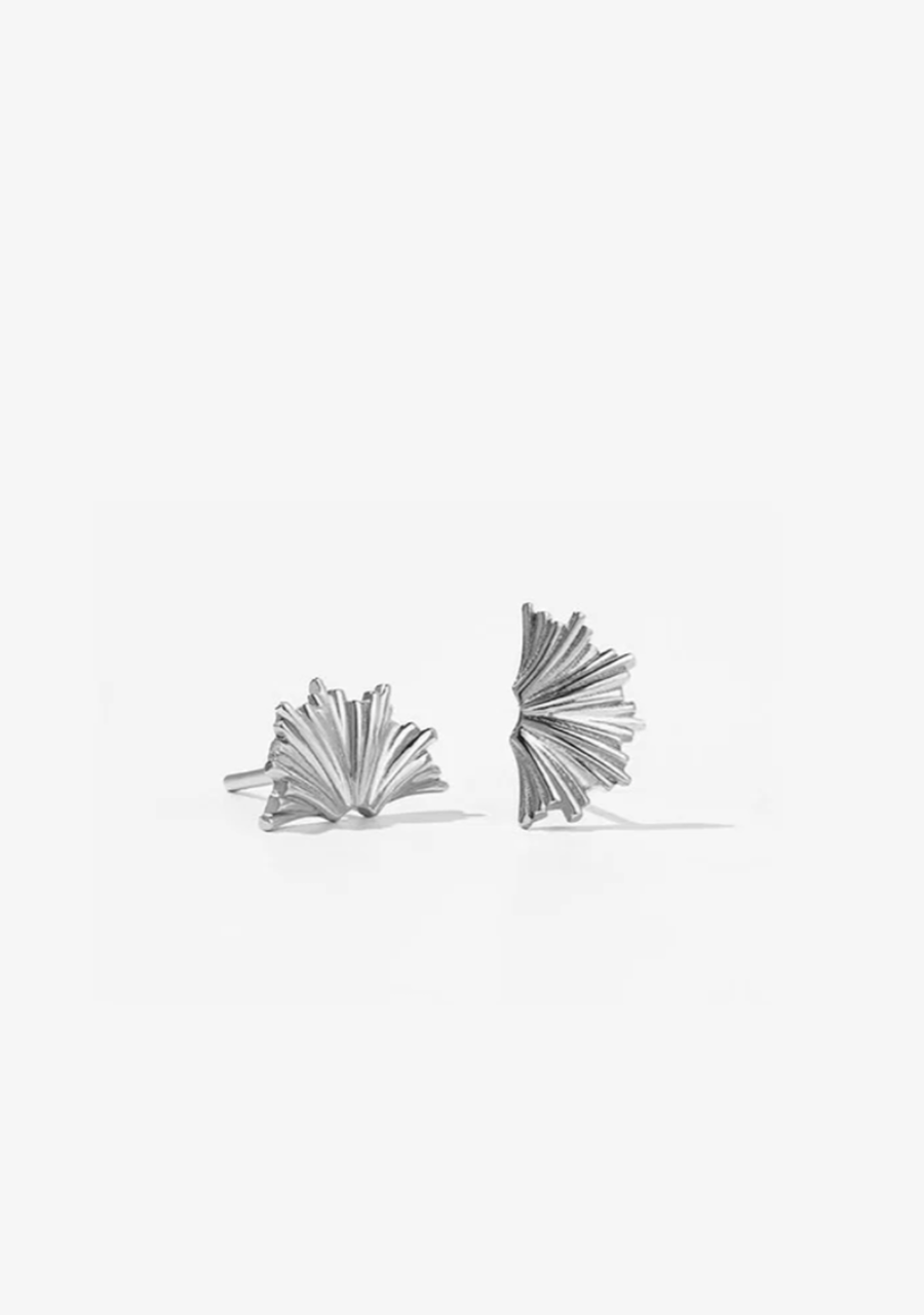 Meadowlark Sterling Silver Small Vita Stud Earrings