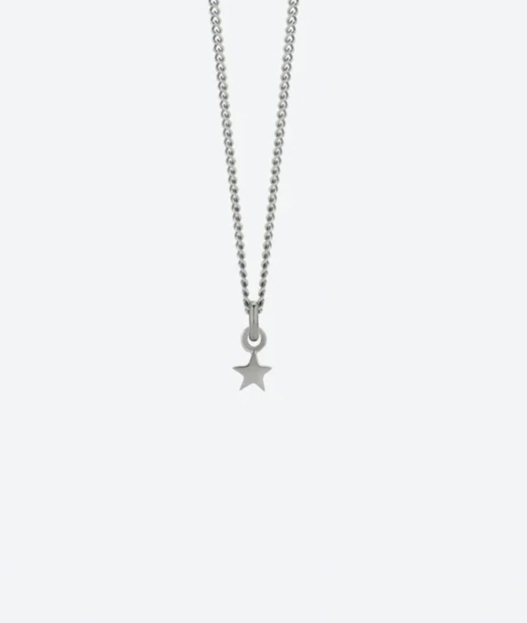 Meadowlark Sterling Silver Micro Star Necklace