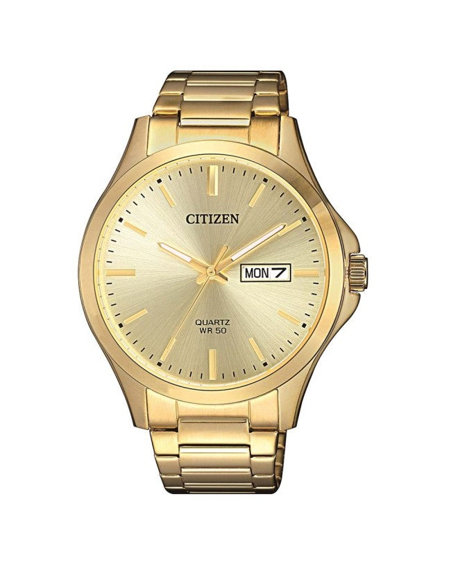 Citizen Stainless Steel Gold Plated Watch
