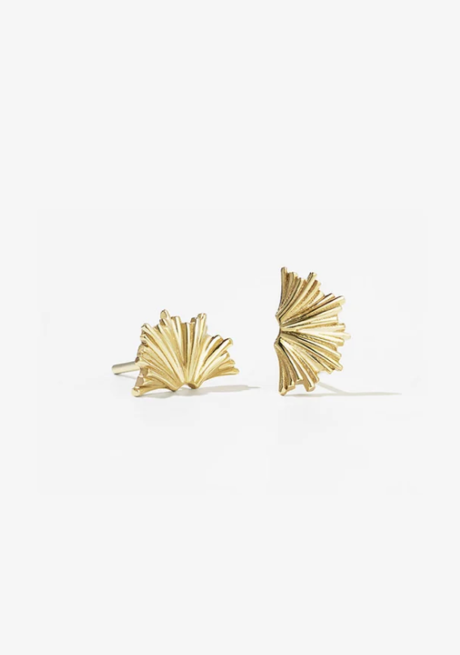 Meadowlark Silver Gold Plated Small Vita Stud Earrings