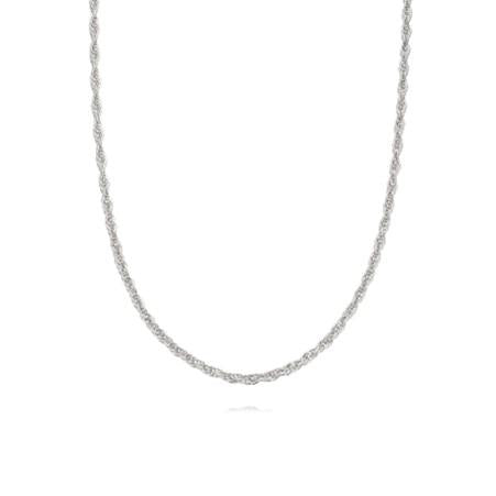 Daisy London Sterling Silver Isla Rope Necklace