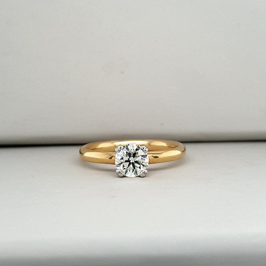 The Lillian Setting - Round Diamond