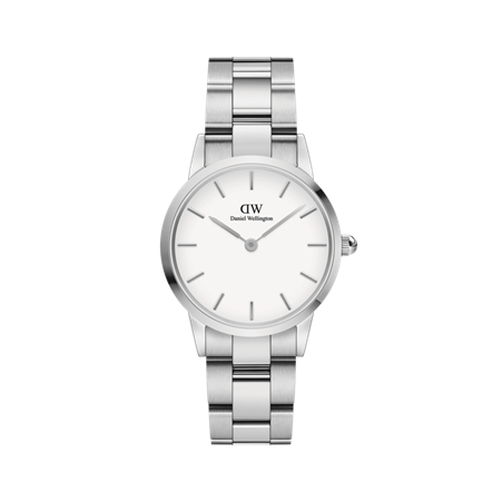 Daniel Wellington Iconic Link 40mm Steel White Dial Watch, Code: DW00100341