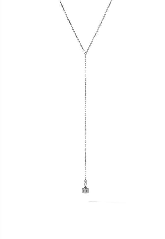 Meadowlark Sterling Silver Lumiere Lariat Necklace