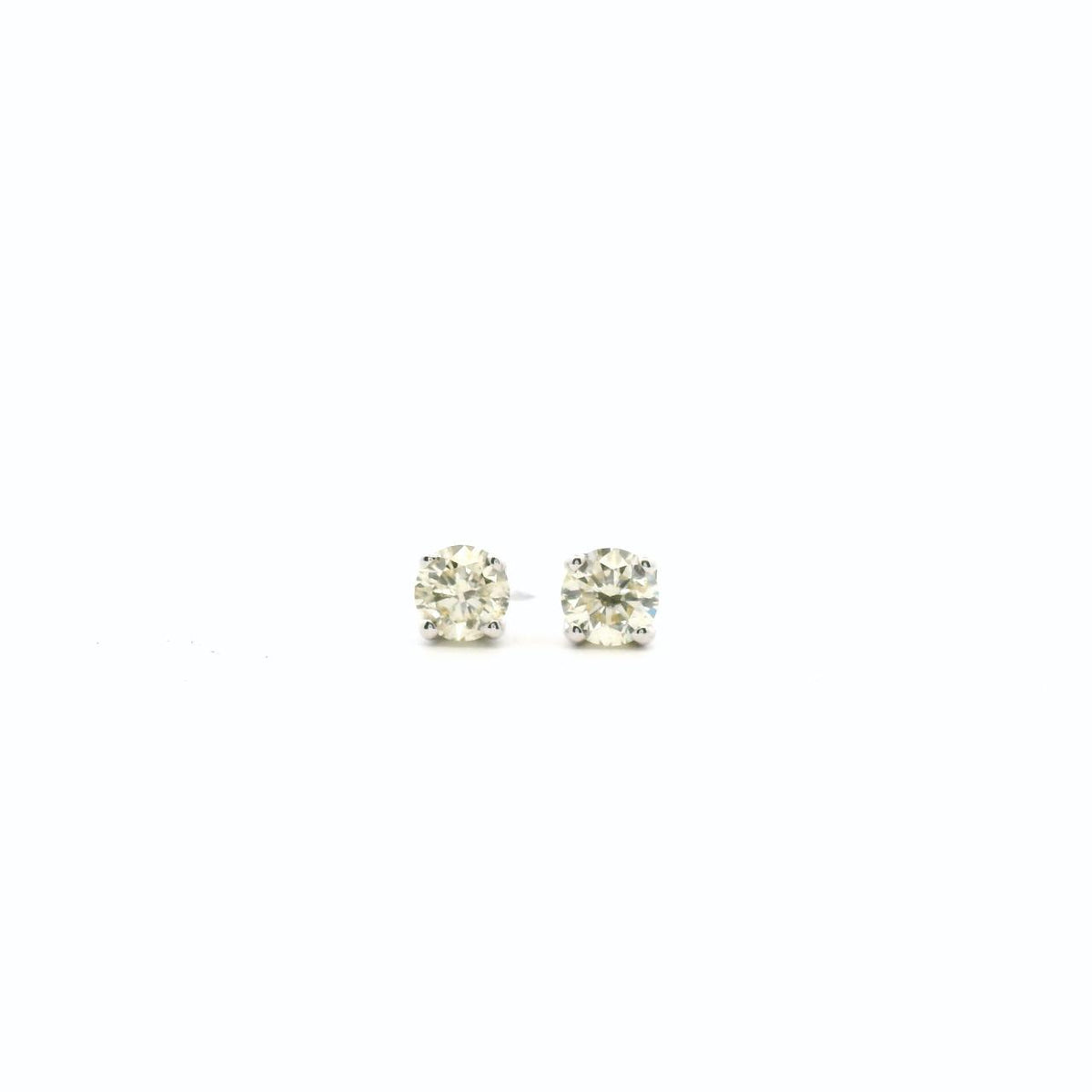 9ct White Gold 0.40ct Diamond Stud Earrings