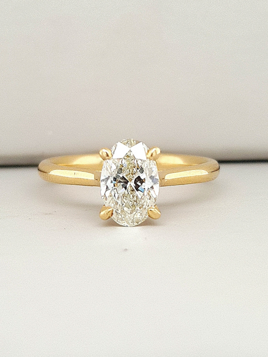 The Scarlett Setting - Oval Diamond