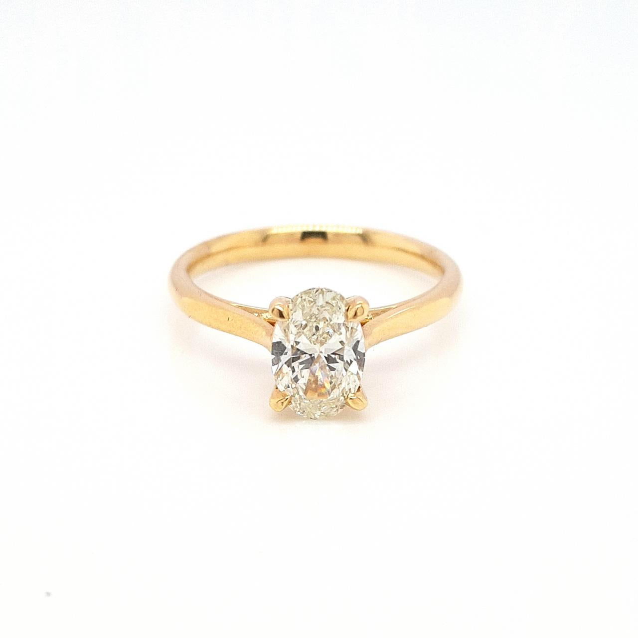 The Scarlett Setting - Oval Diamond