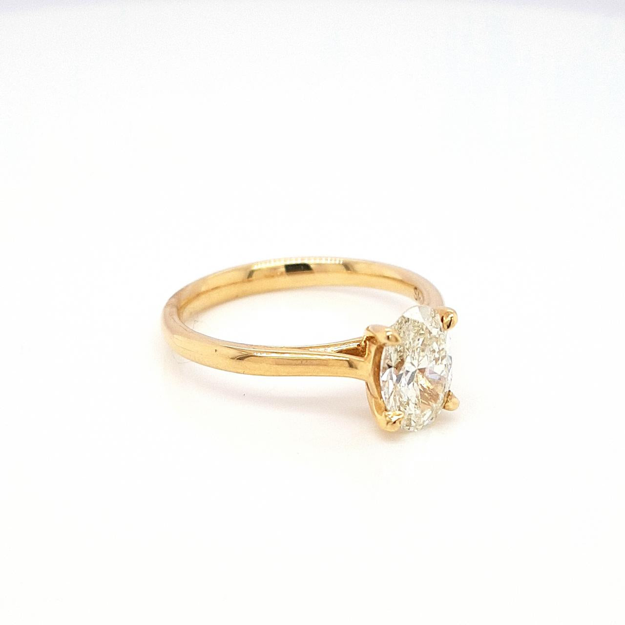 The Scarlett Setting - Oval Diamond