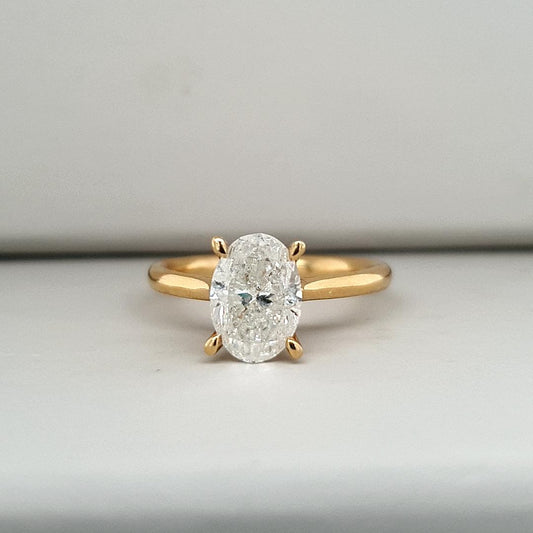 The Scarlett Setting - Oval Diamond