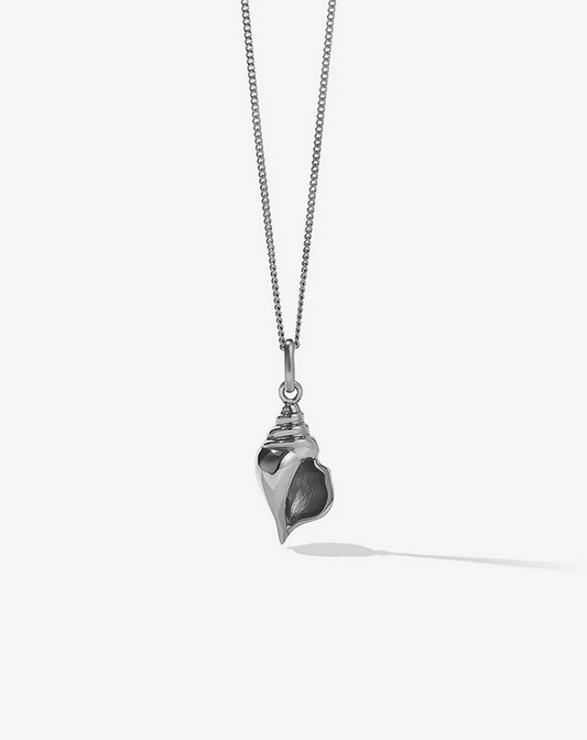 Meadowlark Sterling Silver Conch Necklace