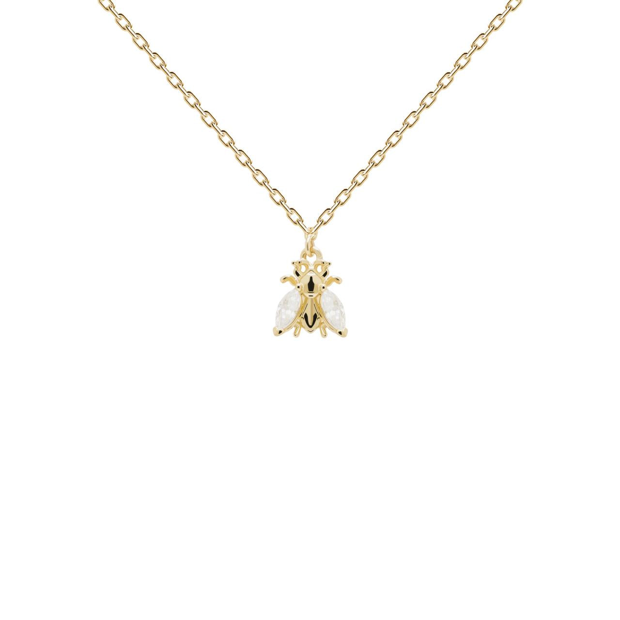 PD Paola 18ct Gold Plated Zaza Buzz Necklace