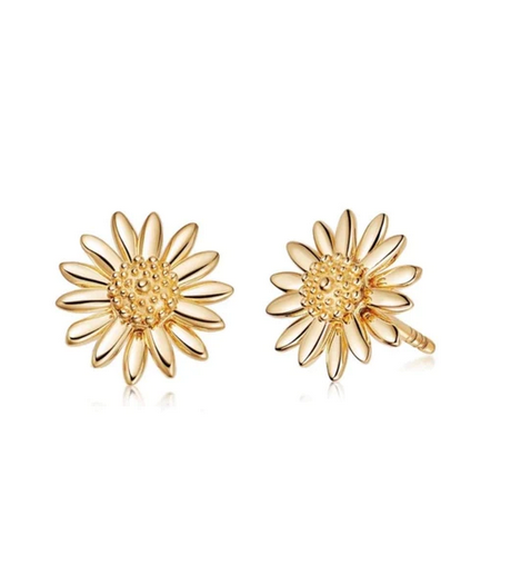 Daisy London Daisy Studs 10mm Silver Gold Plated