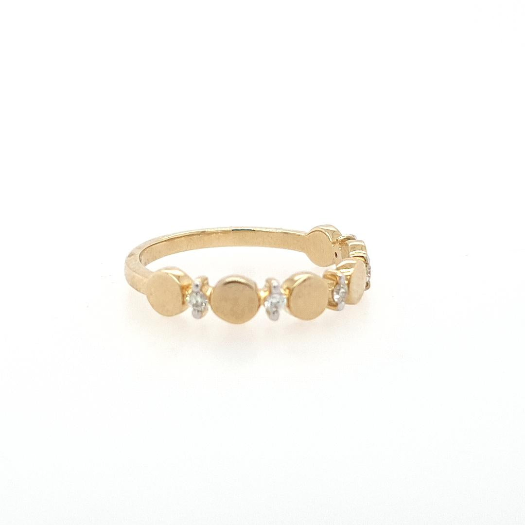 The Ginny Setting 9ct Yellow Gold Diamond Ring