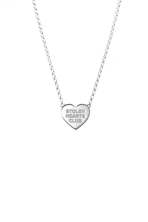 Stolen Girlfriends Club Sterling Silver Stolen Hearts Club Necklace