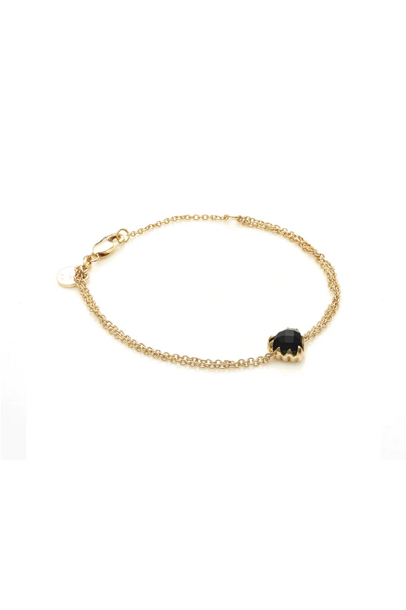 Stolen Girlfriends Club 18ct Yellow Gold Plated Love Claw Bracelet