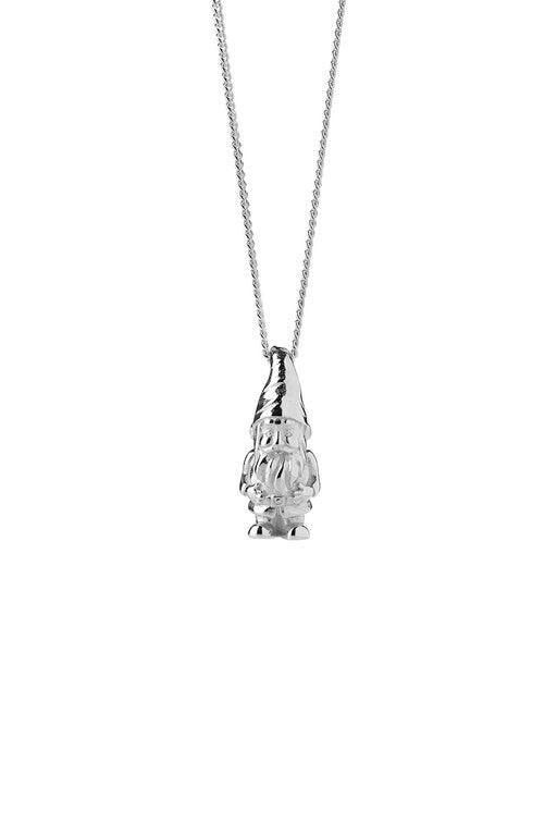 Karen Walker Sterling Silver Mr Gnome Necklace