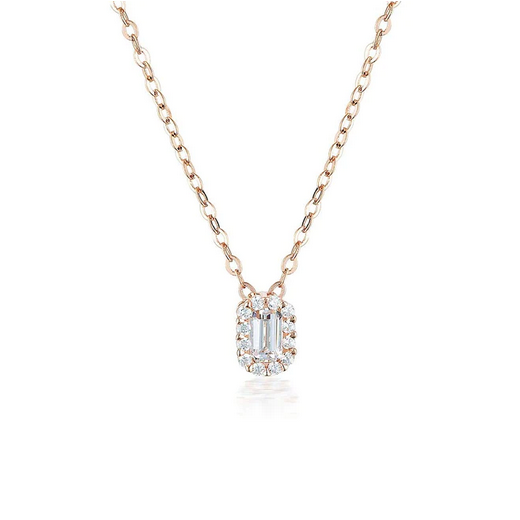 Georgini Rose Gold Plated Paris Pendant Necklace