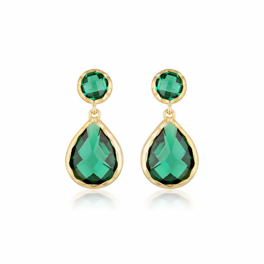 Georgini Gold Plated Luxe Nobile Earrings