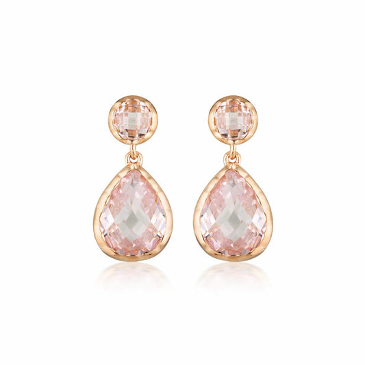 Georgini Rose Gold Plated Luxe Nobile Earrings