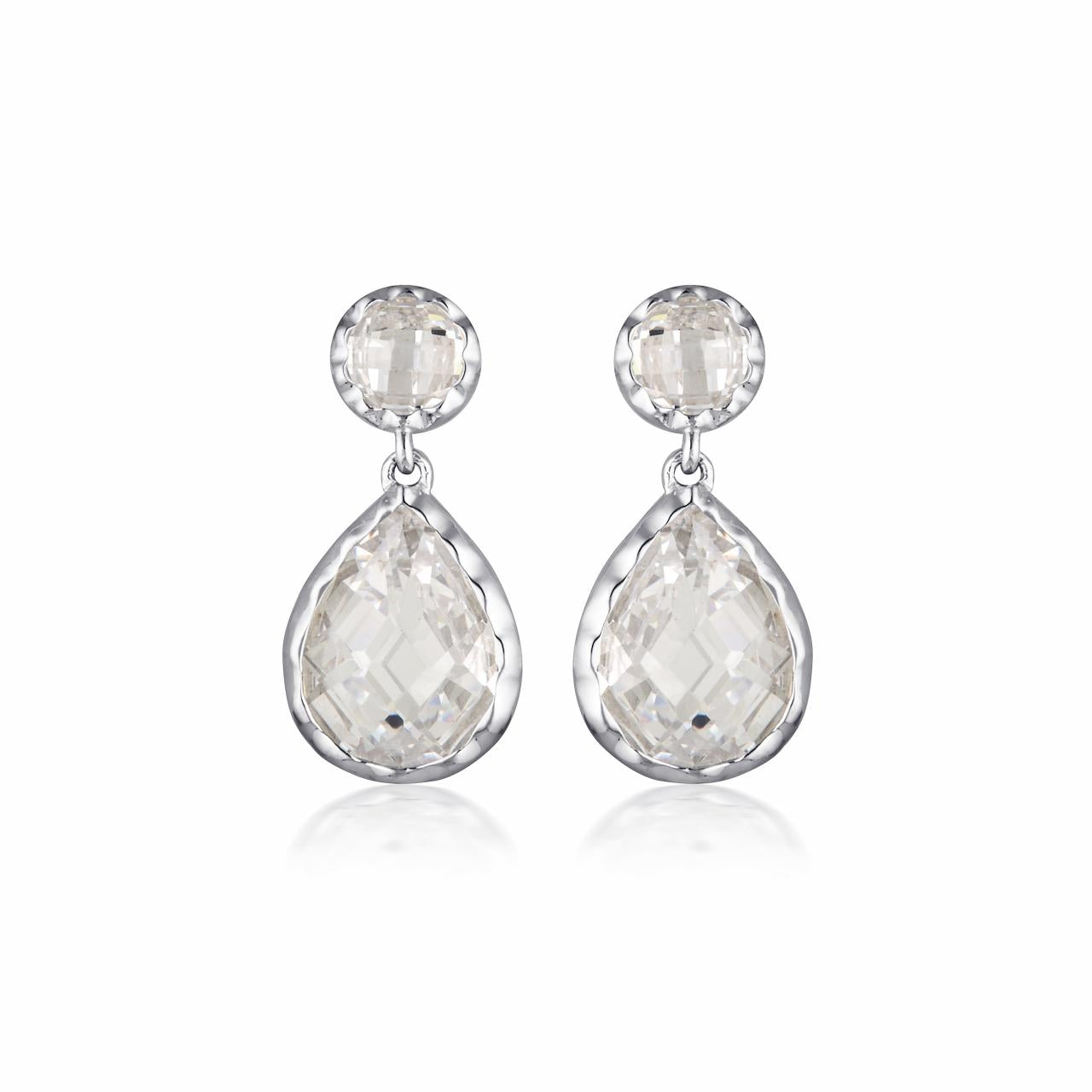 Georgini Sterling Silver Luxe Nobile Earrings