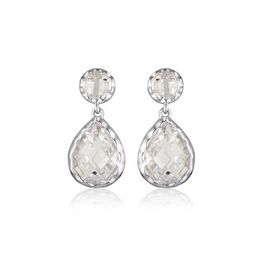 Georgini Sterling Silver Luxe Nobile Earrings