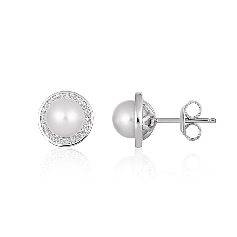 Georgini Sterling Silver Heirloom Always Earrings