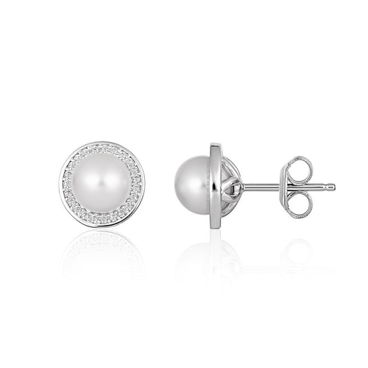 Georgini Sterling Silver Heirloom Always Earrings