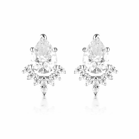 Georgini Sterling Silver Iconic Bridal Penelope Earrings