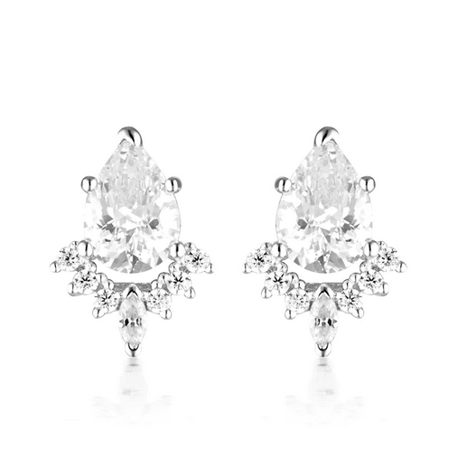 Georgini Sterling Silver Iconic Bridal Penelope Earrings