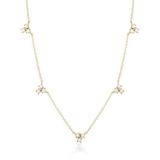 Georgini Gold Plated Layered Edit Trois Necklace