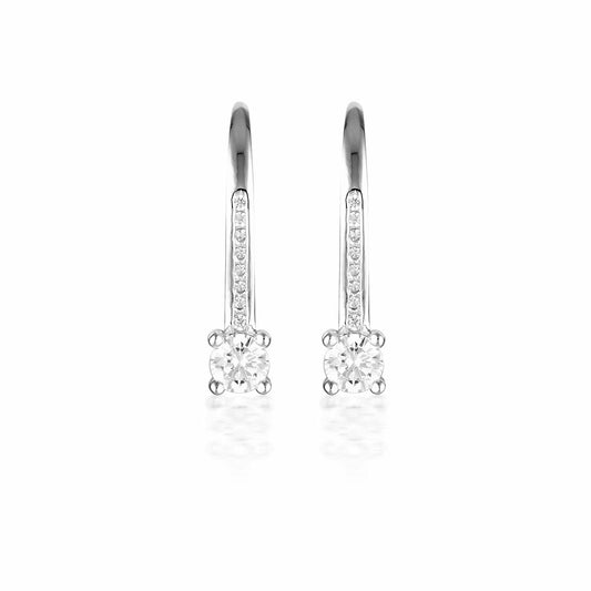 Georgini Sterling Silver Red Carpet Venice Earrings